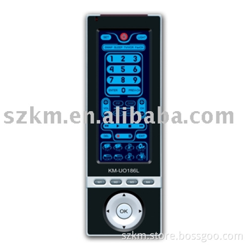touch screen universal remote control with learning function